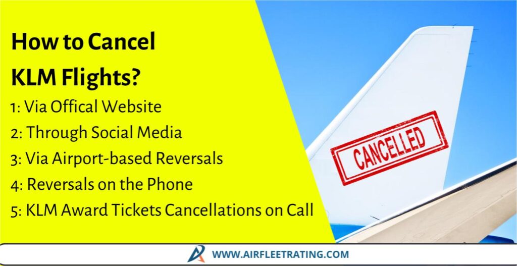 AirlinesPolicies-How to Cancel KLM Flights