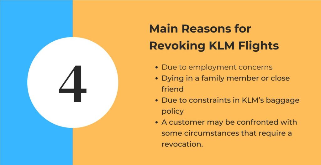 AirlinesPolicies-Main Reasons for Revoking KLM Flights