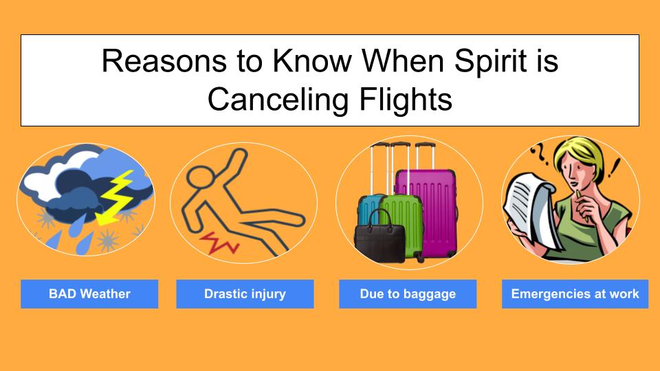 AirlinesPolicies-Reasons to Know When Spirit is Canceling Flights