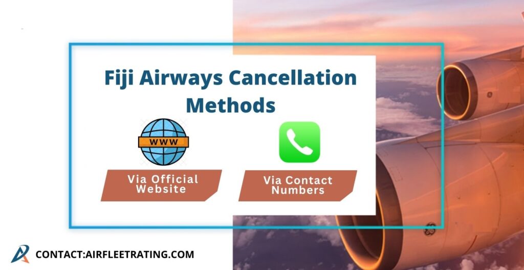 AirlinesPolicies-Fiji Airways Cancellation Methods