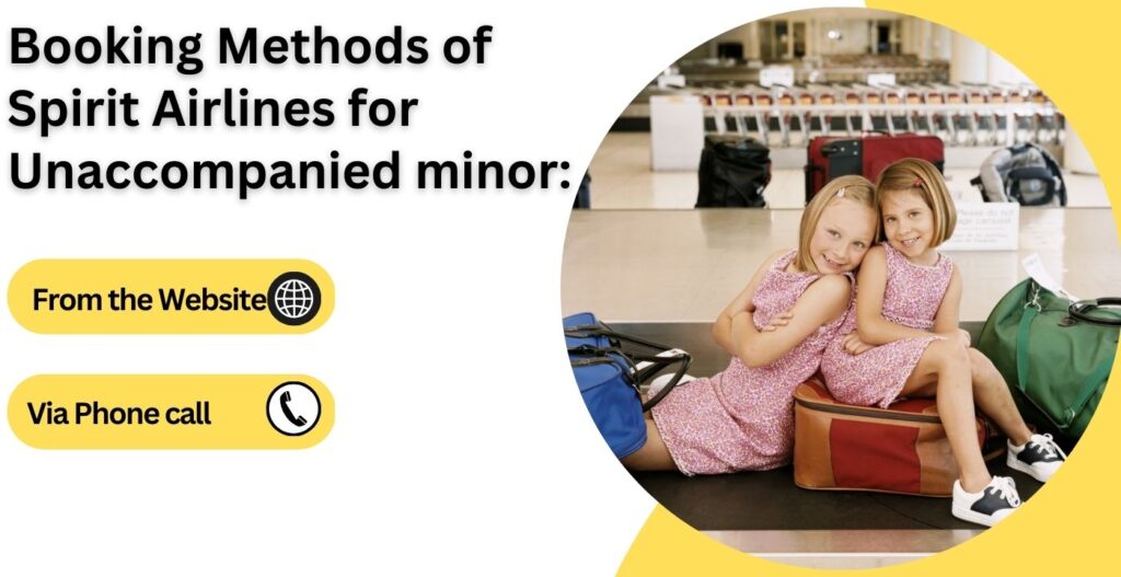 AirlinesPolicies- methods of Spirit Airlines Unaccompanied Minor