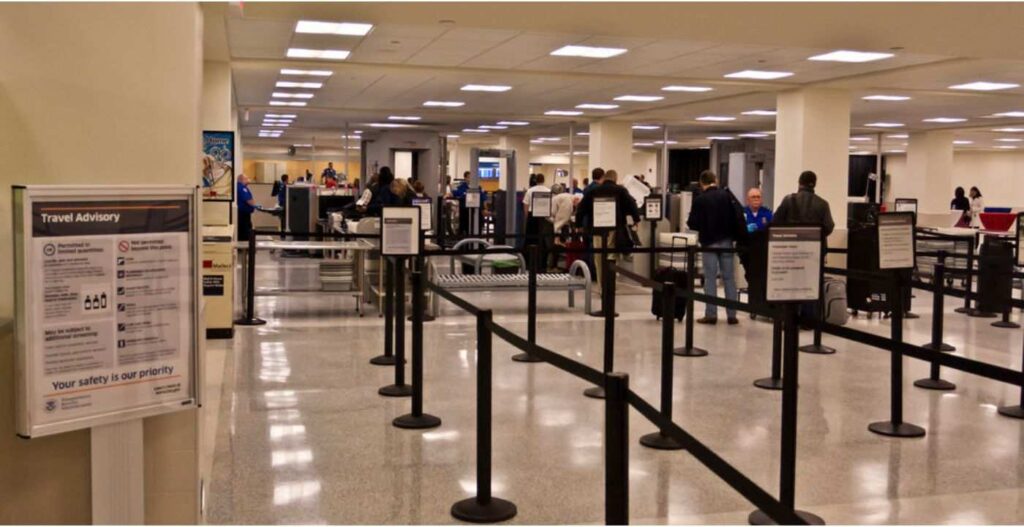 Image of tsa wait times fll