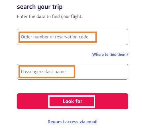 Image of LATAM search your trip