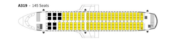 Image of spirit airbus A319