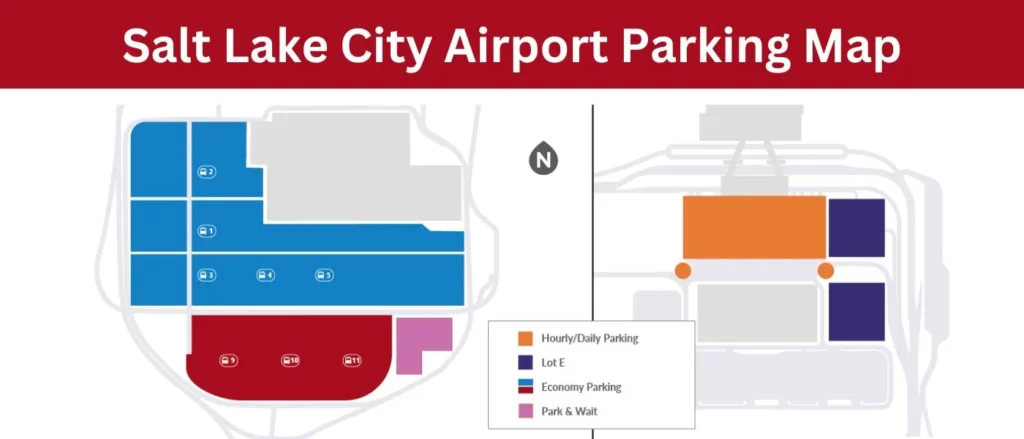 AirlinesPolicies- SLC airport parking map